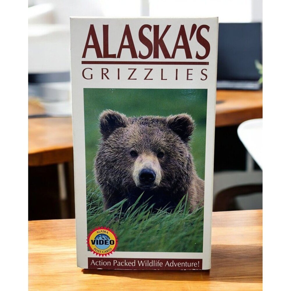 Alaskas Video Postcards Grizzlies VHS Video Wildlife Bears Documentary 1990s